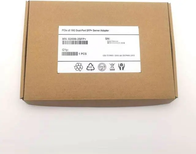 Alt view image 6 of 6 - Generic X520-DA2 10G PCI Express x8 82599 ES Chip Dual Port Ethernet Network Adapter E10G42BTDA,SFP not included