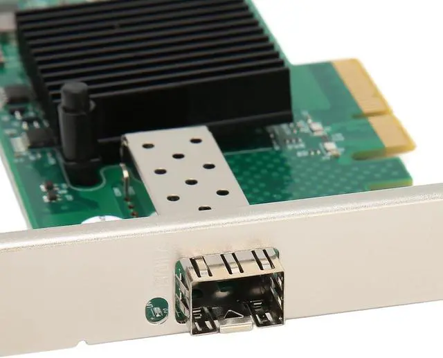 Alt view image 7 of 7 - Zunate 10G Network Adapter PCIE X4 Card, ST7315 X520-82599EN 10G PCIe Network Card Supports IPMI Delivery, 10 Gigabit Ethernet NIC Card for Server