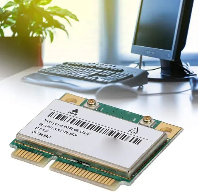Alt view image 3 of 7 - PCIE Interface Transport Network Adapter, Computer Accessories, Wireless Network Card Network Adapter, Wireless Network Card 2.4GHz 5GHz 6GHz