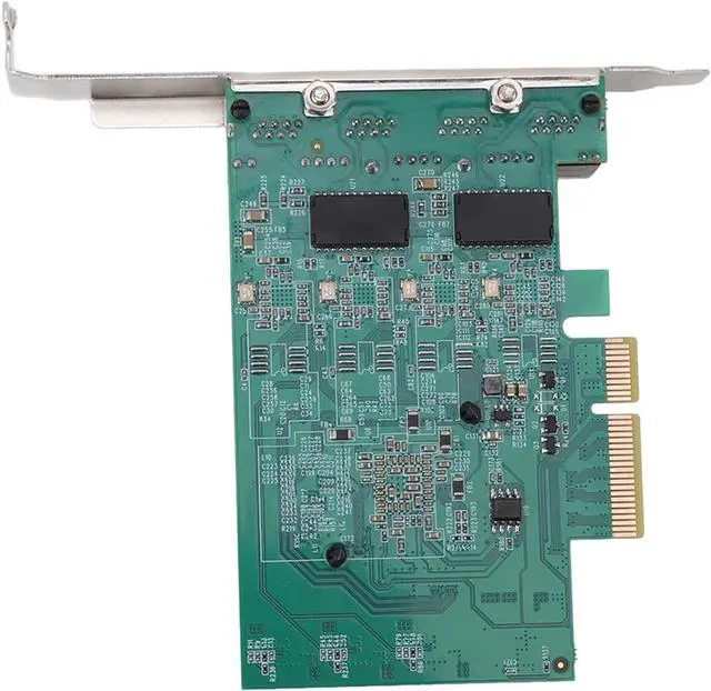 Alt view image 7 of 7 - PCIe Gigabit Card, PCI Express Gigabit Ethernet Card 8125B 4 Port Professional for Desktop PC