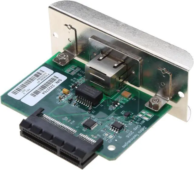 Alt view image 3 of 6 - Internal Ethernets Print Server k Card for ZT210 ZT220 ZT230 ZT610 Print Server k Adapter Accessories Metal