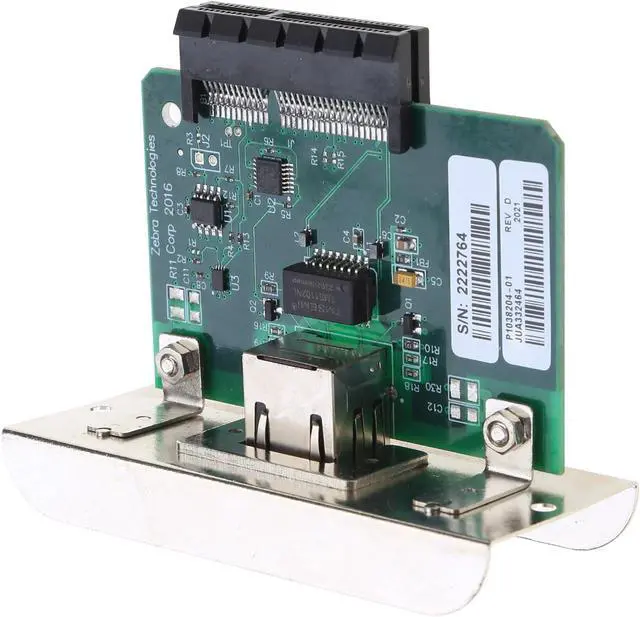 Alt view image 6 of 6 - Internal Ethernets Print Server k Card for ZT210 ZT220 ZT230 ZT610 Print Server k Adapter Accessories Metal