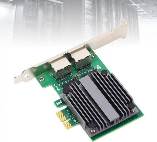 Alt view image 5 of 7 - 2.5G PCIe Network Card for I226 V Chipset 100 1000 2500Mbps RJ45 PCIe Ethernet Server Adapter with Low Profile Bracket for 11 10