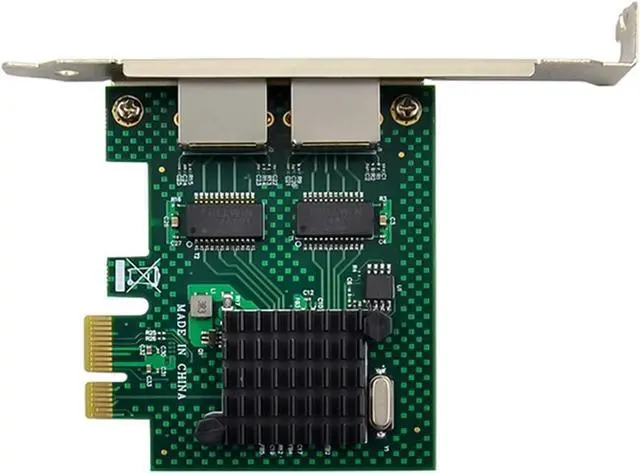 Main image of A23F-BCM5718 Gigabit Server Network Card PCI Express X1 Dual Port Network Adapter Card WOL PXE VLAN