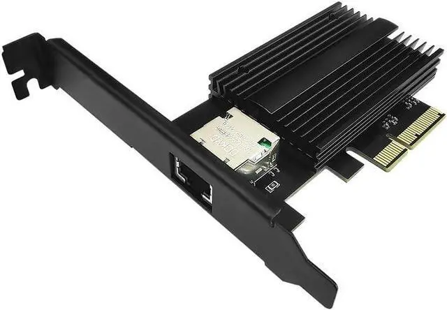 Main image of 10G PCIe Network Card with Marvel AQC113 Controller, 10GBase-T Network Adapter Supports 100M/1G/2.5G/5G, PCIe 3.1 X4, PCI Express Gigabit Ethernet Card for Windows 10/11/Server 2019 R2/Linux