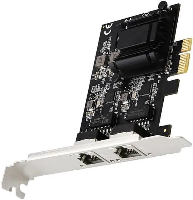 Alt view image 5 of 7 - Gigabit Ethernet Card PCIE to RJ45 Desktop RTL8125B Networking Card 10/100/1000/25000Mbps Gigabit Ethernet for PC