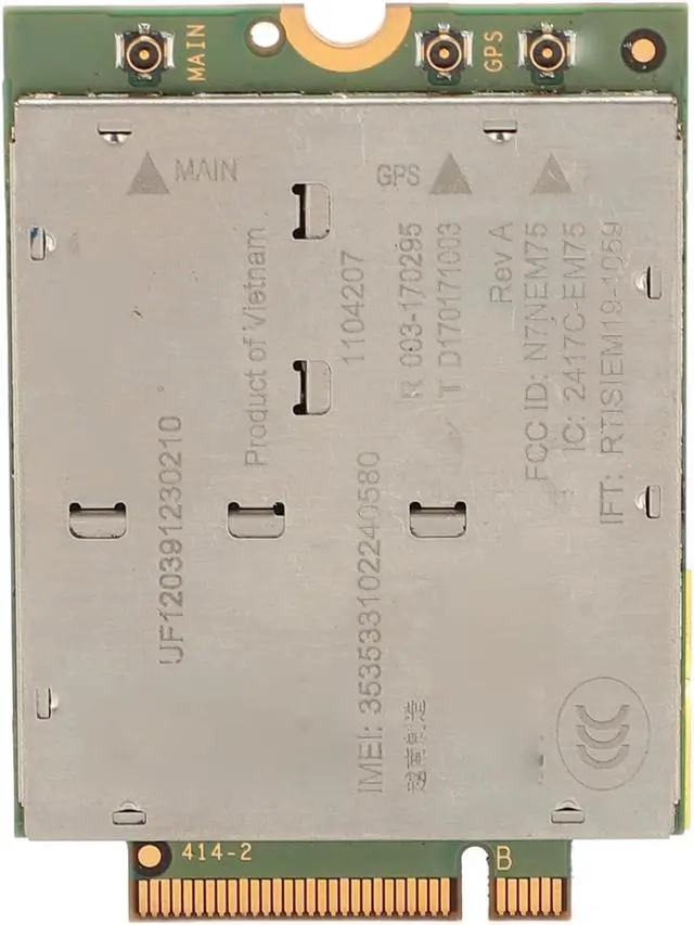 Alt view image 2 of 7 - Drfeify MDM9250 Chipset 4G Module Wireless Network Card, Supports 24 LTE Bands and 3G Networks, Ideal for Mobile Computing and M2M Applications