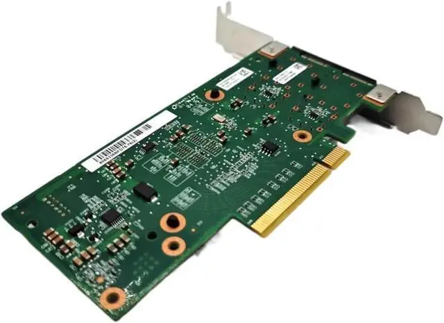 Alt view image 4 of 5 - X520-DA2 E10G42BTDA SR2 82599ES Dual Optical Port 10G Gigabit Fiber Optic Network Card PCIE Black(Short Bracket)