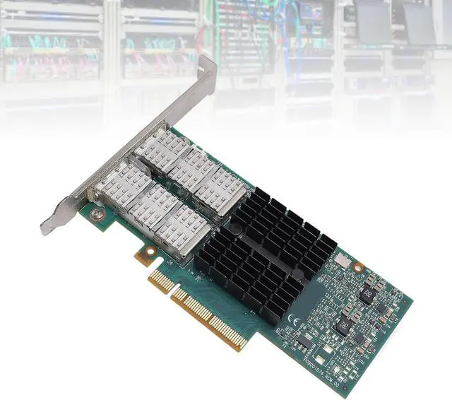 Alt view image 7 of 7 - 40Gbps Ethernet PCIe Card 40Gb Ethernet Adapter-40GbE PCIe Network Card, Server Support Windows/Windows Server/Linux, Data Centers Servers Workstations, Performance Computing