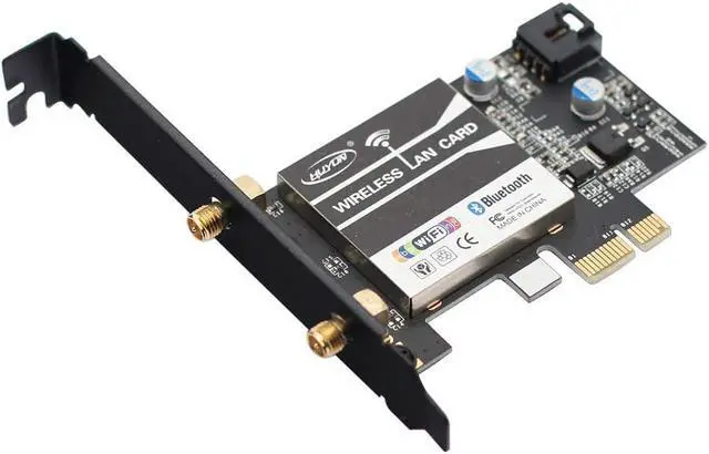Alt view image 3 of 4 - HUYUN BCM94352 BCM94352Hmb 802.11AC 867Mbps WiFi&Bluetooth 4.0 PC Desktop WLAN Card for Win7/8/10