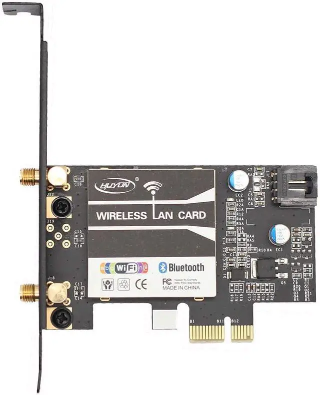 Alt view image 2 of 4 - HUYUN BCM94352 BCM94352Hmb 802.11AC 867Mbps WiFi&Bluetooth 4.0 PC Desktop WLAN Card for Win7/8/10