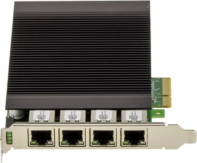 Alt view image 4 of 6 - Kalea-INFORMATIQUE PCIe x4 Network Controller Card with 4 5 Gigabit RJ45 Ports Power Over Ethernet (PoE+) 30W Per Port, Realtek RTL8126 Chipset