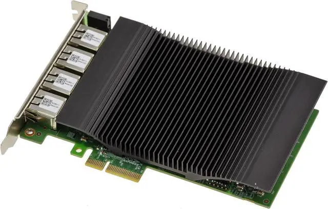 Alt view image 6 of 6 - Kalea-INFORMATIQUE PCIe x4 Network Controller Card with 4 5 Gigabit RJ45 Ports Power Over Ethernet (PoE+) 30W Per Port, Realtek RTL8126 Chipset