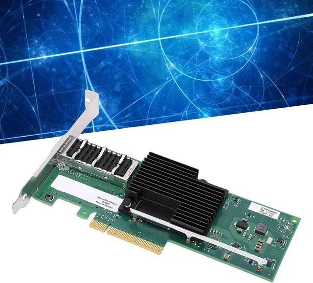 Alt view image 5 of 7 - GOWENIC PCIE Network Card with Single QSFP Port, Support for XL710AM1 Chip PCIe 3.0 x8 Ethernet Adapter, for PC for VMware