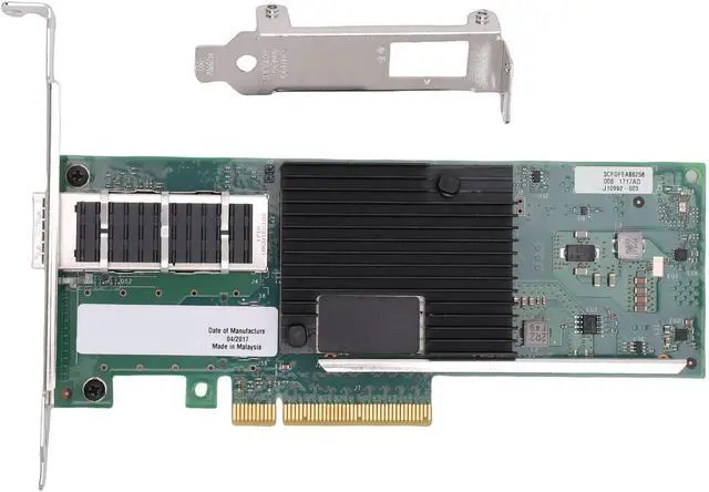 Alt view image 7 of 7 - GOWENIC PCIE Network Card with Single QSFP Port, Support for XL710AM1 Chip PCIe 3.0 x8 Ethernet Adapter, for PC for VMware