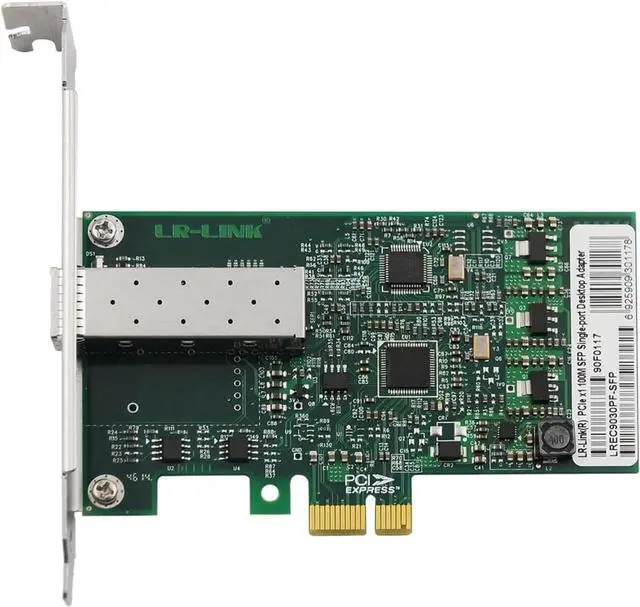 Alt view image 2 of 3 - PCIe x1 100FX Desktop Fiber Ethernet Adapter