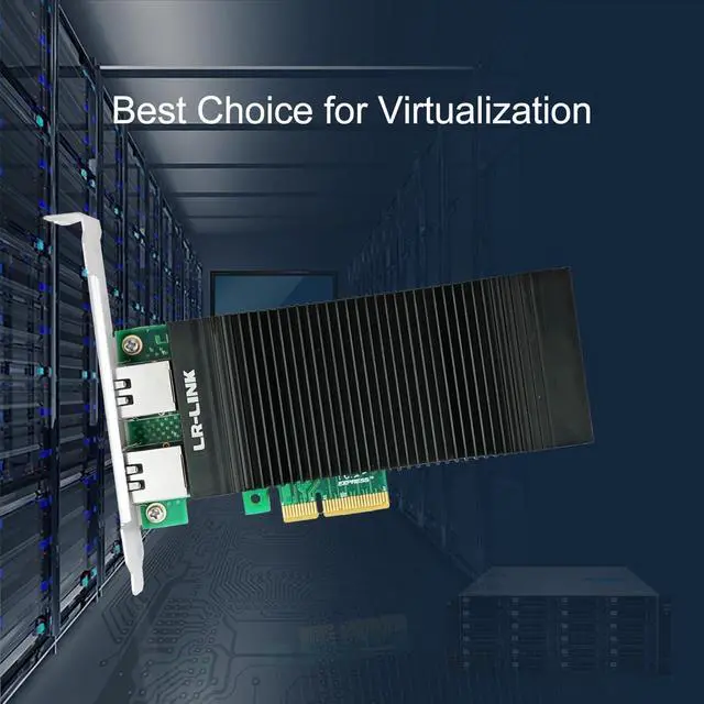 Alt view image 5 of 5 - PCIe x4 Dual-Port Copper Gigabit Industry Ethernet Adapter