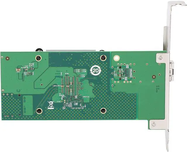 Alt view image 7 of 7 - Fabater M.2 to 10Gb Ethernet Network Card, 825991 SFP Single SFP + Port, 10G NIC Industrial Control Server Network Card for