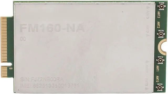 Main image of NR Sub6 5G Network Card Module, 4 Antenna Interfaces, Peak Download Speeds up to 2470 Mbps, Non Independent and Independent Operating Modes
