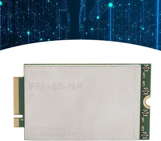 Alt view image 3 of 7 - NR Sub6 5G Network Card Module, 4 Antenna Interfaces, Peak Download Speeds up to 2470 Mbps, Non Independent and Independent Operating Modes