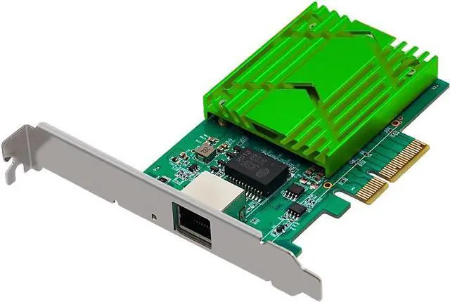 Main image of PCIe x4 10G Ethernet Network Adapter Single-Port RJ45 Support 2.5G/5G/10G,Windows/Linux/Ubuntu/VMware Compatible,Low Power Consumption