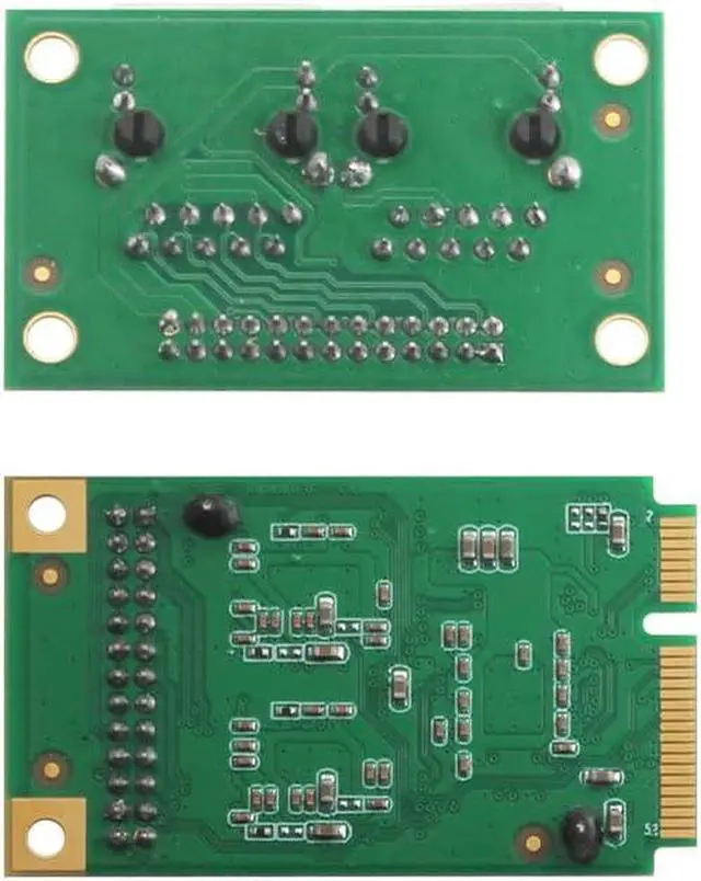 Alt view image 4 of 4 - 2 * 1000Mbps PCIe Network Card with Inte I210AT GbE Chip, Gigabit Network Adapter,2L-EXT mini PCIe Network Card Expansion Card