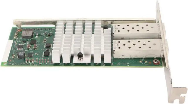 Alt view image 2 of 7 - 10Gb SFP + PCI-E Dual Port Network Card with Chip, Stable Transmission, Compatible with // VMware, default