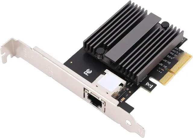 Alt view image 4 of 7 - 10G Wired Network Card Efficient Heat Dissipation Versatile Network for Multiple Device Compatibility