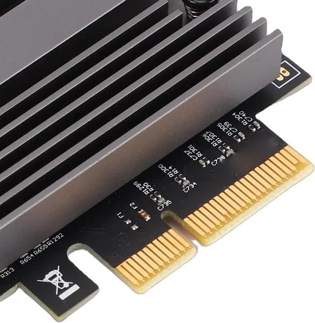 Alt view image 7 of 7 - 10G Wired Network Card Efficient Heat Dissipation Versatile Network for Multiple Device Compatibility
