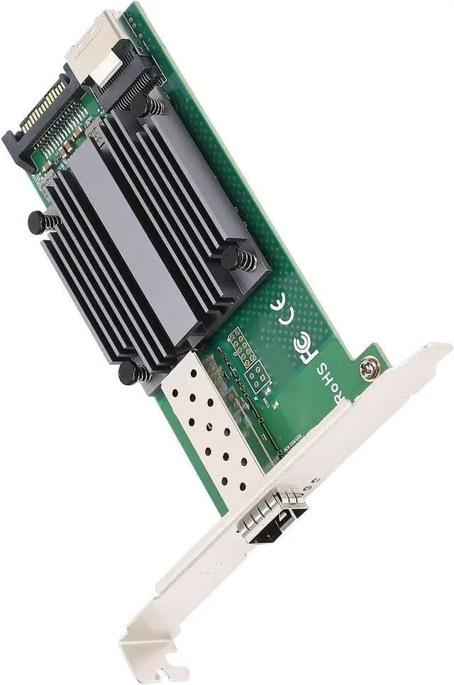 Alt view image 4 of 7 - M.2 to 10Gb Ethernet NIC Card, 10Gbps Server Network Card with SFP Interface, for Freebsd Series