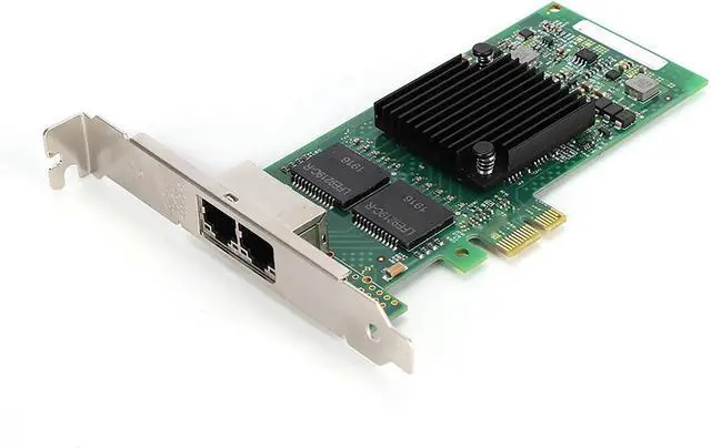 Alt view image 5 of 7 - I350 - T2V2 PCIe x1 Dual Port Gigabit Ethernet Network Card, Server - Grade RJ45 NIC with i350AM2 Chip, Low Profile Bracket Included for Data Center, Server, and Workstation Use