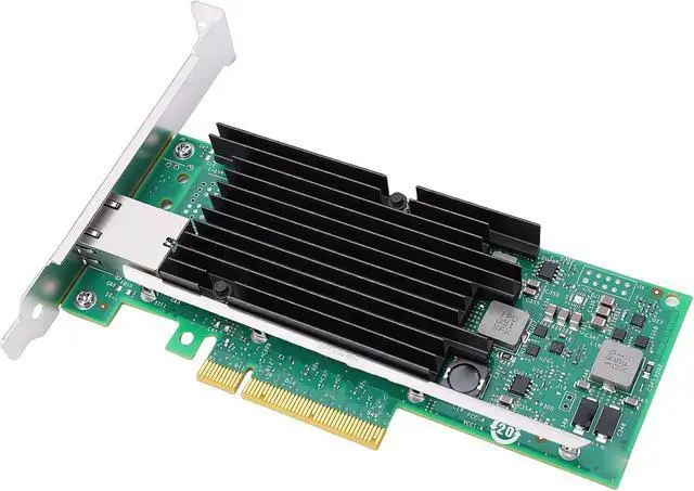 Alt view image 5 of 7 - 10Gbps PCIe Network Card, X540 Controller with Intelligent Offload Technology, Single Copper RJ45 Port, for VMware, PCIe 2.0 X8