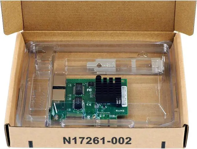 Alt view image 5 of 5 - BCM5720 PCIE X1 Gigabit Ethernet Network Card Dual Port Server Network Adapter Card Compatible with WOL PXE