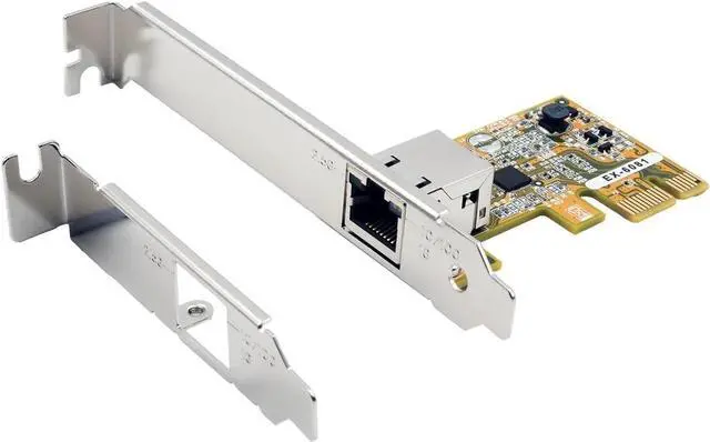 Main image of EX-6081 PCIe 2.5 Gigabit Ethernet 1 RJ45 Network Card