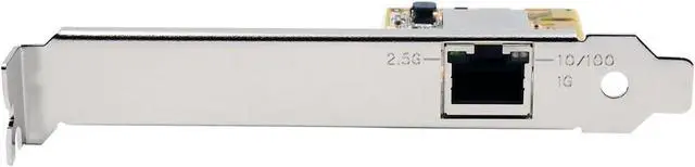 Alt view image 3 of 3 - EX-6081 PCIe 2.5 Gigabit Ethernet 1 RJ45 Network Card