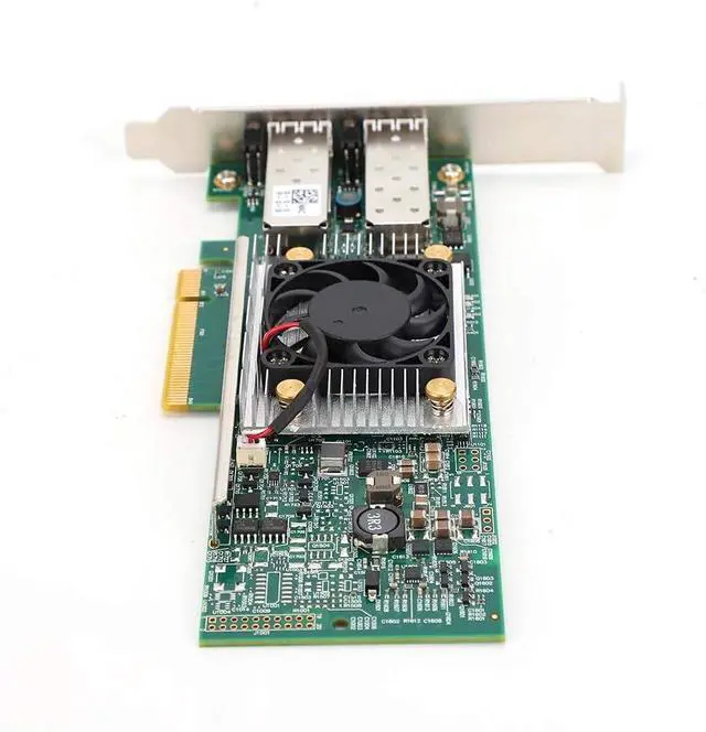 Alt view image 2 of 7 - for Broadcom BCM57810S SFP Network Card 10GB Dual Port Optical Fiber Network Card 10Gbps for Computer