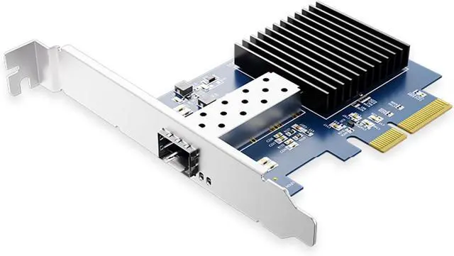 Alt view image 7 of 7 - 10G PCIe3.0 Fiber Networking Card SFP+ Port Fast Speed Servers Adapter for Data Center and Networking Attache Optimization SFP+ Fiber Ethernet Adapter