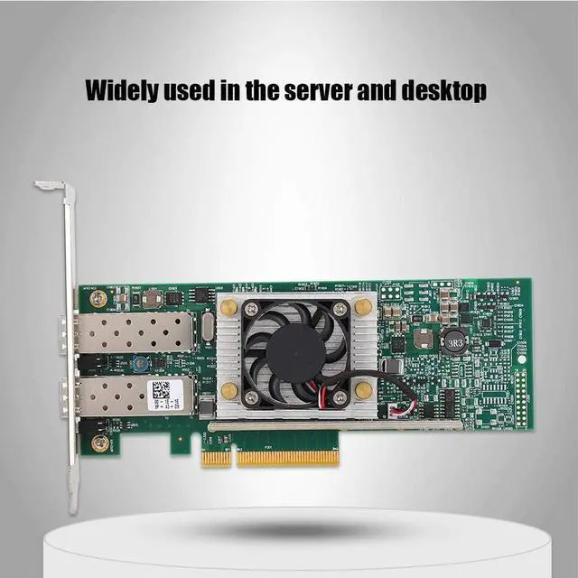 Alt view image 6 of 7 - for Broadcom BCM57810S SFP Network Card 10GB Dual Port Optical Fiber Network Card 10Gbps for Computer