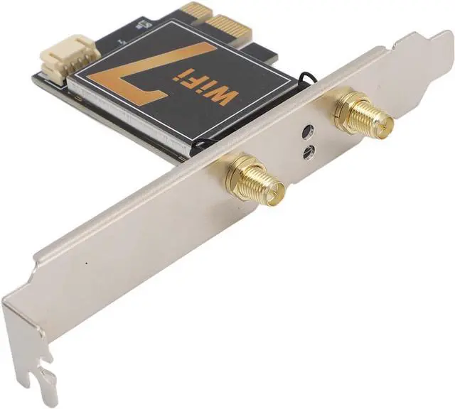 Alt view image 7 of 7 - Network Card,8774Mbps 2.4G 5G 6G PCI Express Card,Triple Frequency Gigabit 7 PCI Express Card (with 12D Foldable Extension Antennae)
