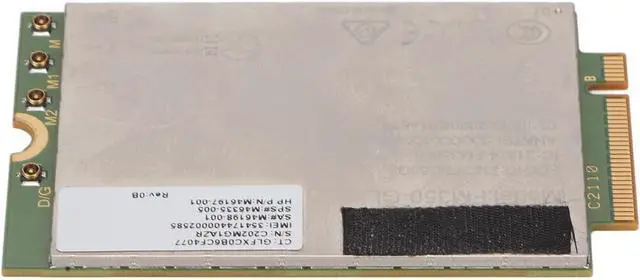 Main image of 5G LTE Network Card, 4.67Gbps Downlink 1.25Gbps Uplink, 4x4 MIMO GNSS FM350 GL Network Card, M.2 Plug and Play, Suitable for