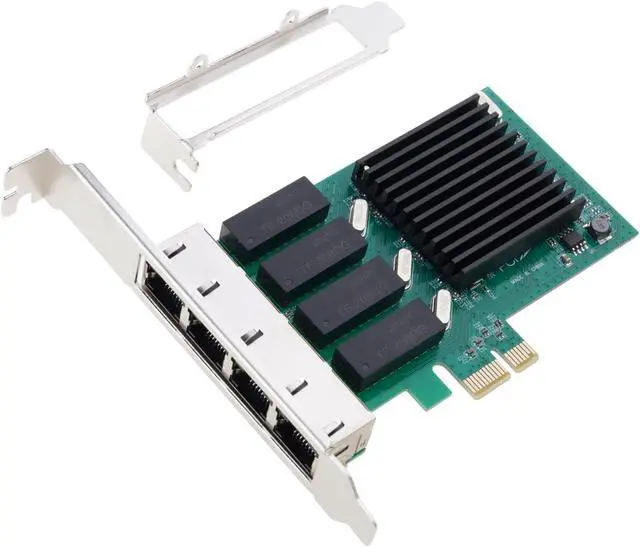 Alt view image 5 of 7 - PCIE Card 2500Mbps Gigabit Card 10/100 / 1000Mbps RTL8111H RJ45 PCI-E 2.5G Adapter Express Adapter