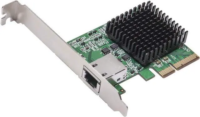 Main image of 1 Port 10 Gigabit Ethernet Network Card - PCIe x4 10Gb 10GBASE-T NIC AQTION AQC107-10Gbps Ethernet PCI-Express x4 Adapter SD-PEX24055