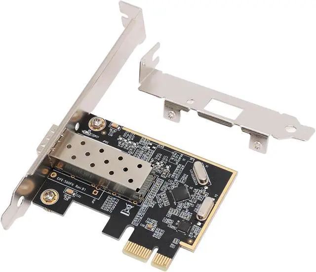 Alt view image 2 of 5 - PCI-E Ethernet Network Card, Stable 1000MB Transmission for Desktop PC Fiber SFP Adapter