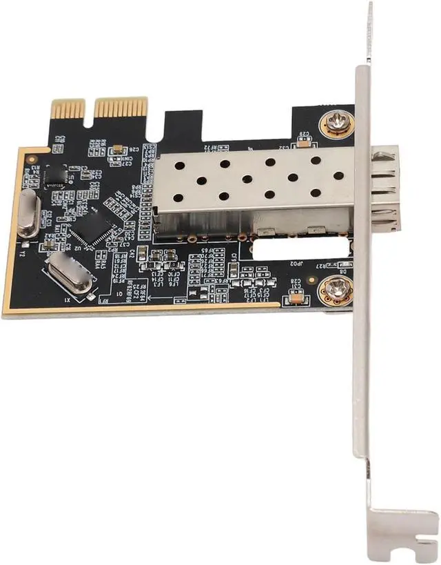 Alt view image 3 of 5 - PCI-E Ethernet Network Card, Stable 1000MB Transmission for Desktop PC Fiber SFP Adapter