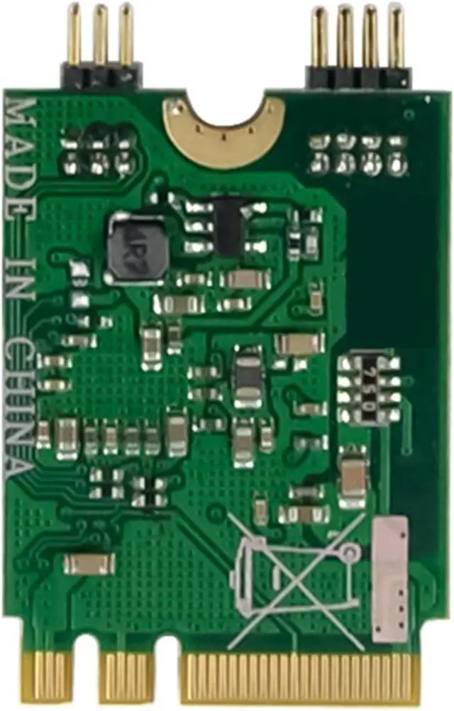 Alt view image 4 of 6 - 3X M.2 A+E Key 2.5G Ethernet LAN Card RTL8125B Industrial Control Network Card PCI Express Network Adapter