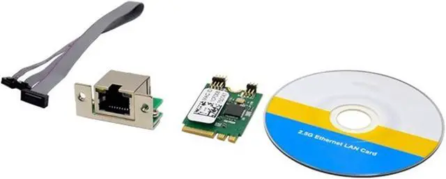 Alt view image 6 of 6 - 3X M.2 A+E Key 2.5G Ethernet LAN Card RTL8125B Industrial Control Network Card PCI Express Network Adapter