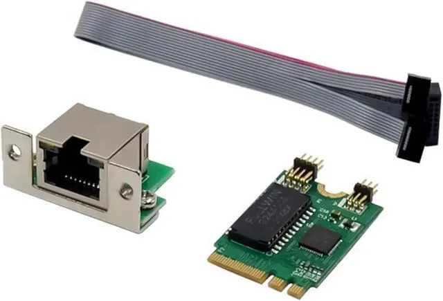 Alt view image 3 of 6 - 6X Mini PCIE Network Card M.2 A+E to RTL8111F Gigabit Ethernet Card Single Port RJ45 Ethernet Network Card
