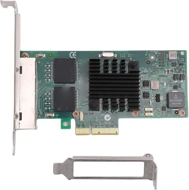 Alt view image 5 of 7 - 1G Gigabit Network Card with Efficient Computing, Support for 4 RJ45 Ports, Comprehensive Compatibility for Servers and Desktops