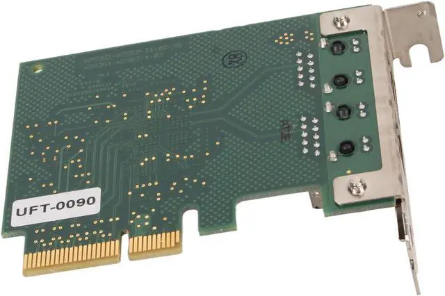 Alt view image 7 of 7 - Server Network Adapter 10 100 1000Mbps 2 RJ45 Remote Wake Up Self Adaptive PCIe Network Card for Gigabit, Professional Accessories