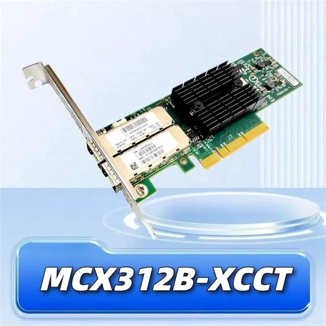 Alt view image 2 of 5 - ConnectX-3 Pro MCX312B-XCCT PCIe NIC 10GBe SFP+ DualPort Server Adapter High Performance